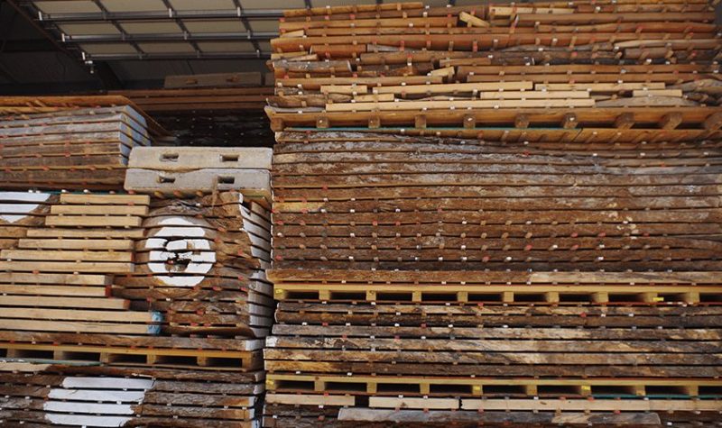 Pallets of Wood