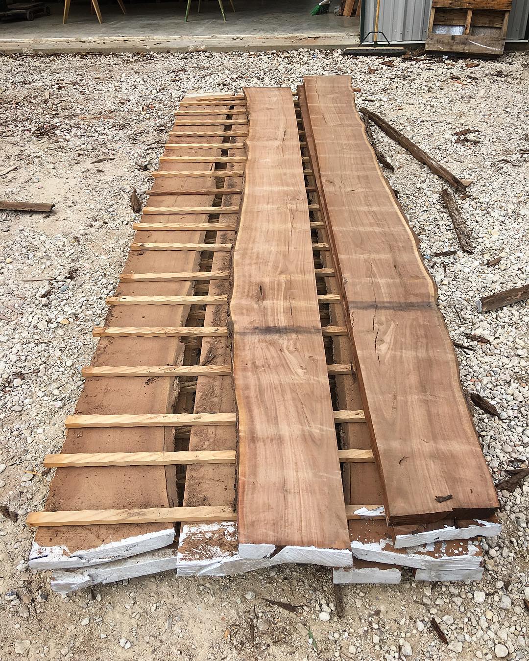 Walnut Lumber - Kiln Dried | Berdoll Sawmill