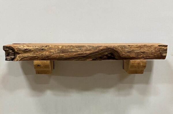 Live Edge Mesquite Mantel MEM-005 - Image 2