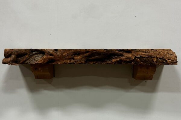 Live Edge Mesquite Mantel MEM-009 - Image 2