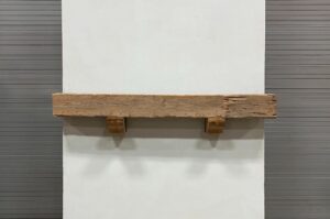 Live Edge Longleaf Pine Mantel LLM-019