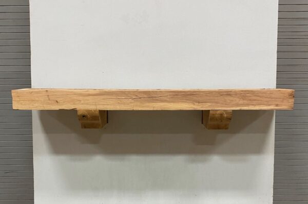 Milled Edge Pecan Mantel PEM-052 - Image 2