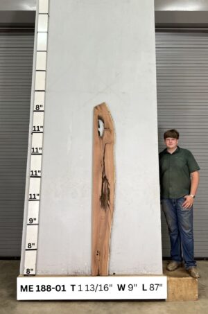 Live Edge Mesquite Wood Slab - Front ME-188-01