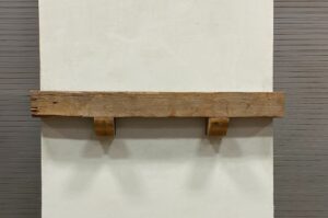 Live Edge Longleaf Pine Mantel LLM-025