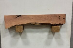 Live Edge Mesquite Mantel MEM-017