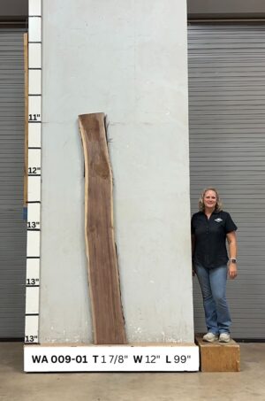 Life Edge Walnut Wood Slab - WA-009-01 Front