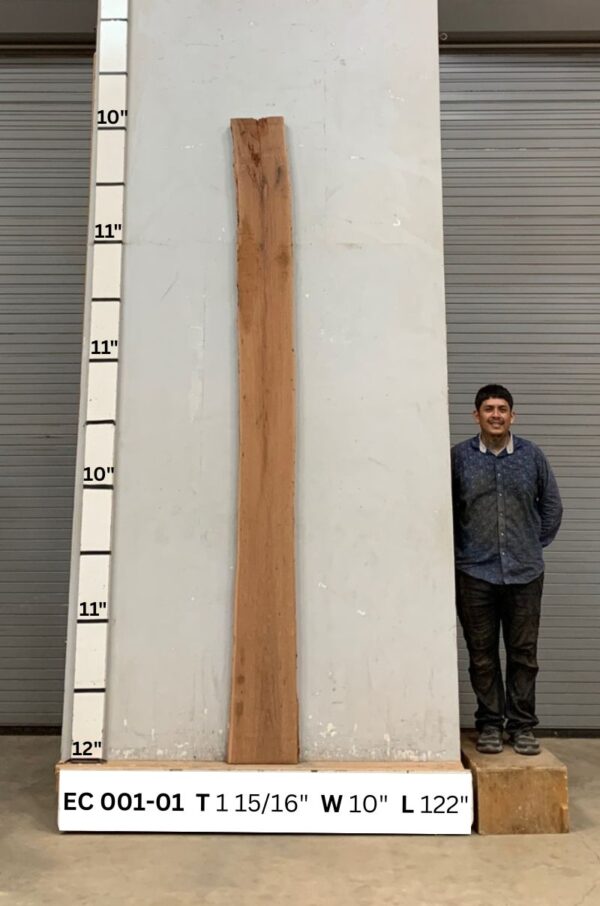 Live Edge Escarpment Cherry Wood Slab - Front EC-001-01
