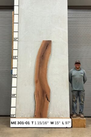 Live Edge Mesquite Wood Slab - Front ME-301-01