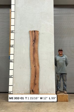 Live Edge Mesquite Wood Slab - Front ME-302-01