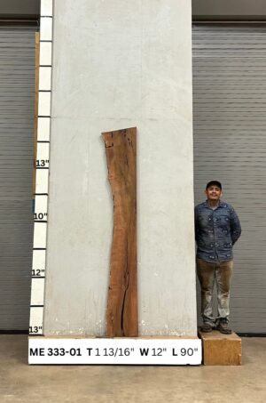 Live Edge Mesquite Wood Slab - Front ME-333-01