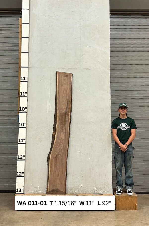Live Edge Walnut Slab WA 011-01 - Image 2