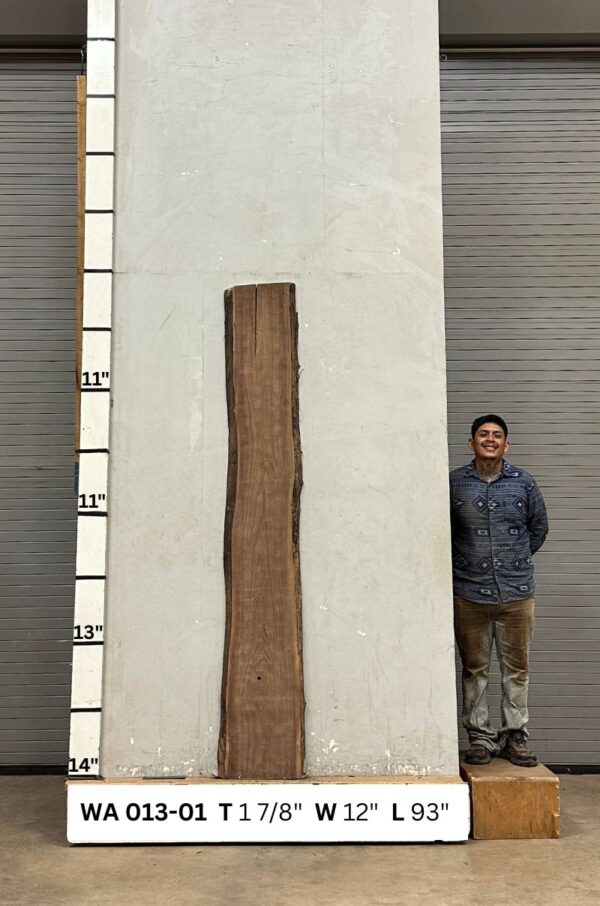 Live Edge Walnut Slab WA 013-01 - Image 2