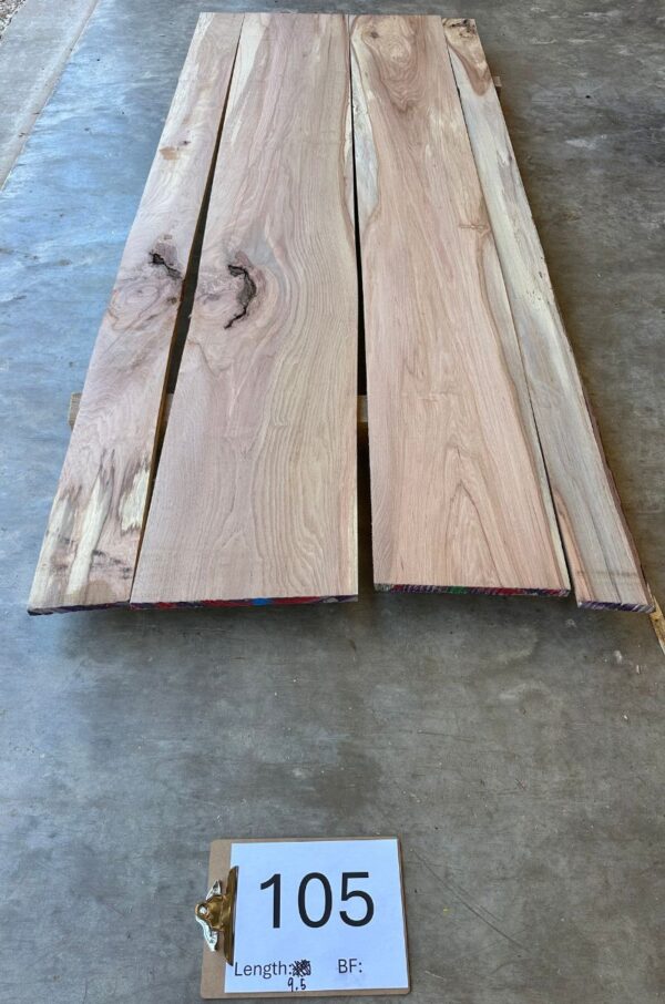 Pecan Whole Log Lumber Pack PE-105 - Layer 1