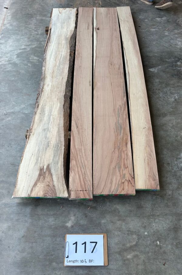 Pecan Whole Log Lumber Pack PE-117 - Layer 1