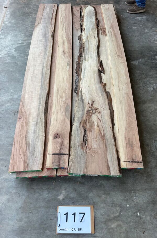 Pecan Whole Log Lumber Pack PE 117 - Image 4