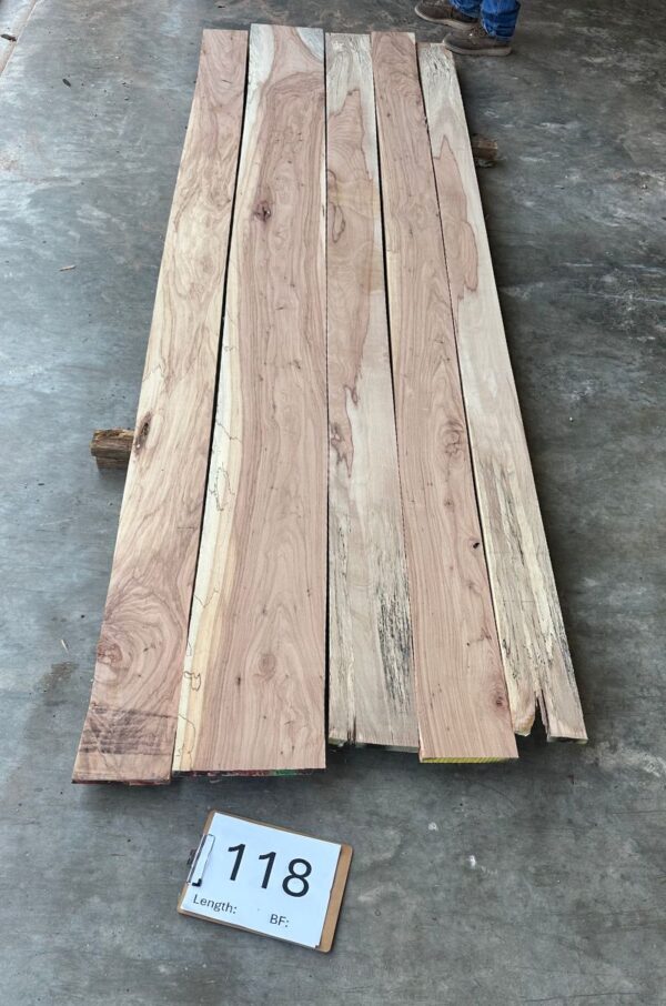 Pecan Whole Log Lumber Pack PE 118 - Image 2