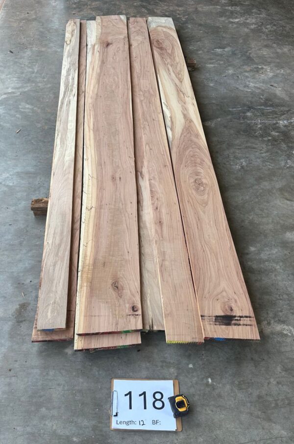 Pecan Whole Log Lumber Pack PE-118 - Layer 2