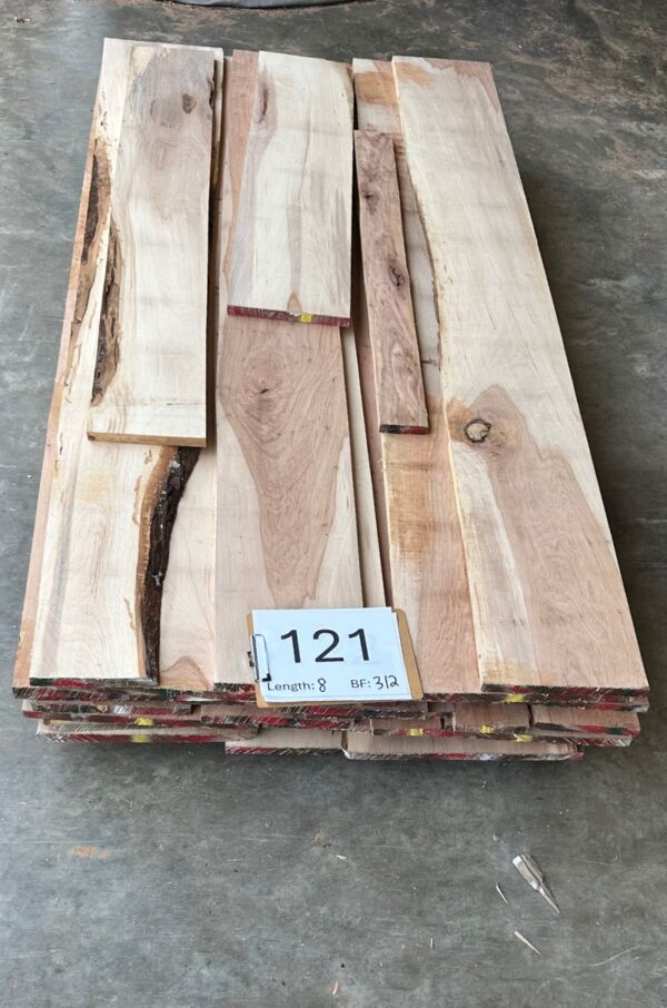Pecan Whole Log Lumber Pack PE-121 - Layer 10