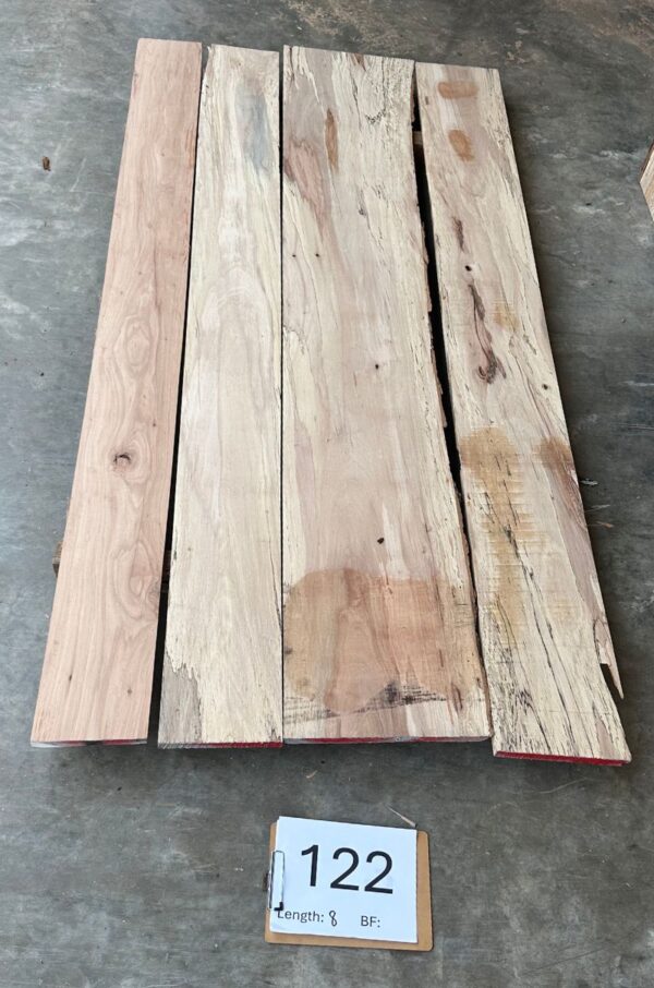 Pecan Whole Log Lumber Pack PE-122 - Layer 1