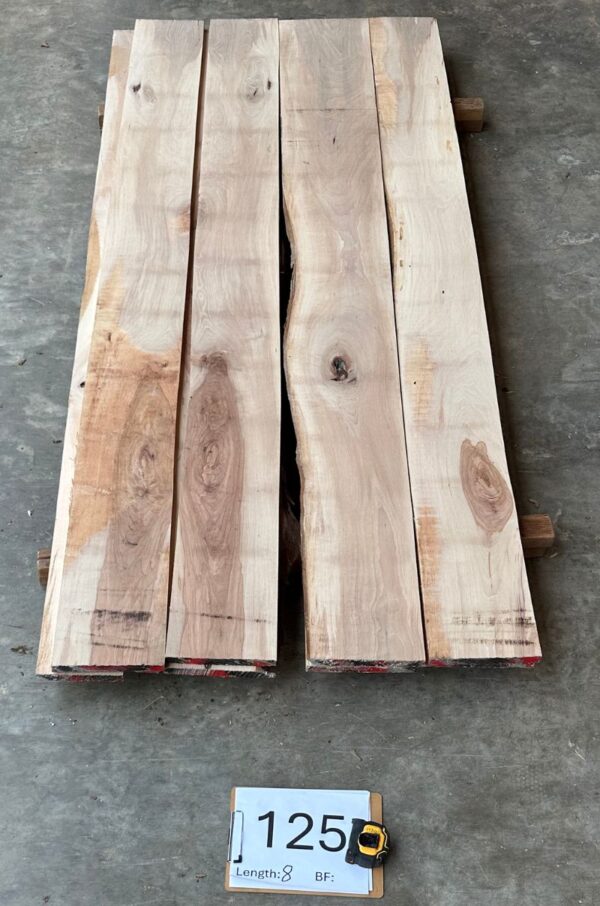 Pecan Whole Log Lumber Pack PE-125 - Layer 2