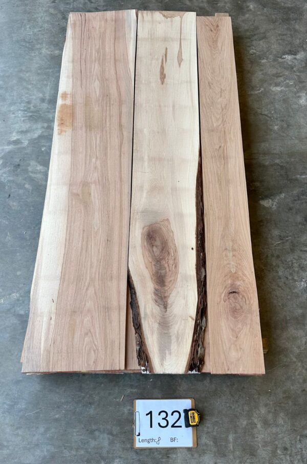 Pecan Whole Log Lumber Pack PE-132 - Layer 5