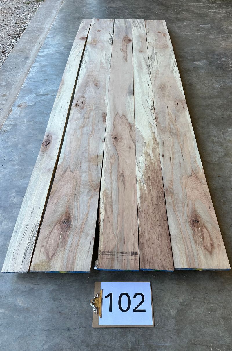 Pecan Whole Log Lumber Pack PE 102 - Image 2