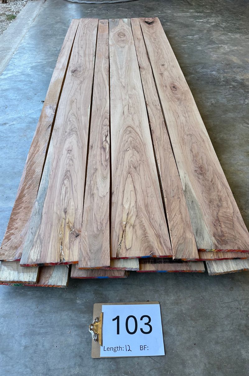 Pecan Whole Log Lumber Pack PE-103 - Layer 3