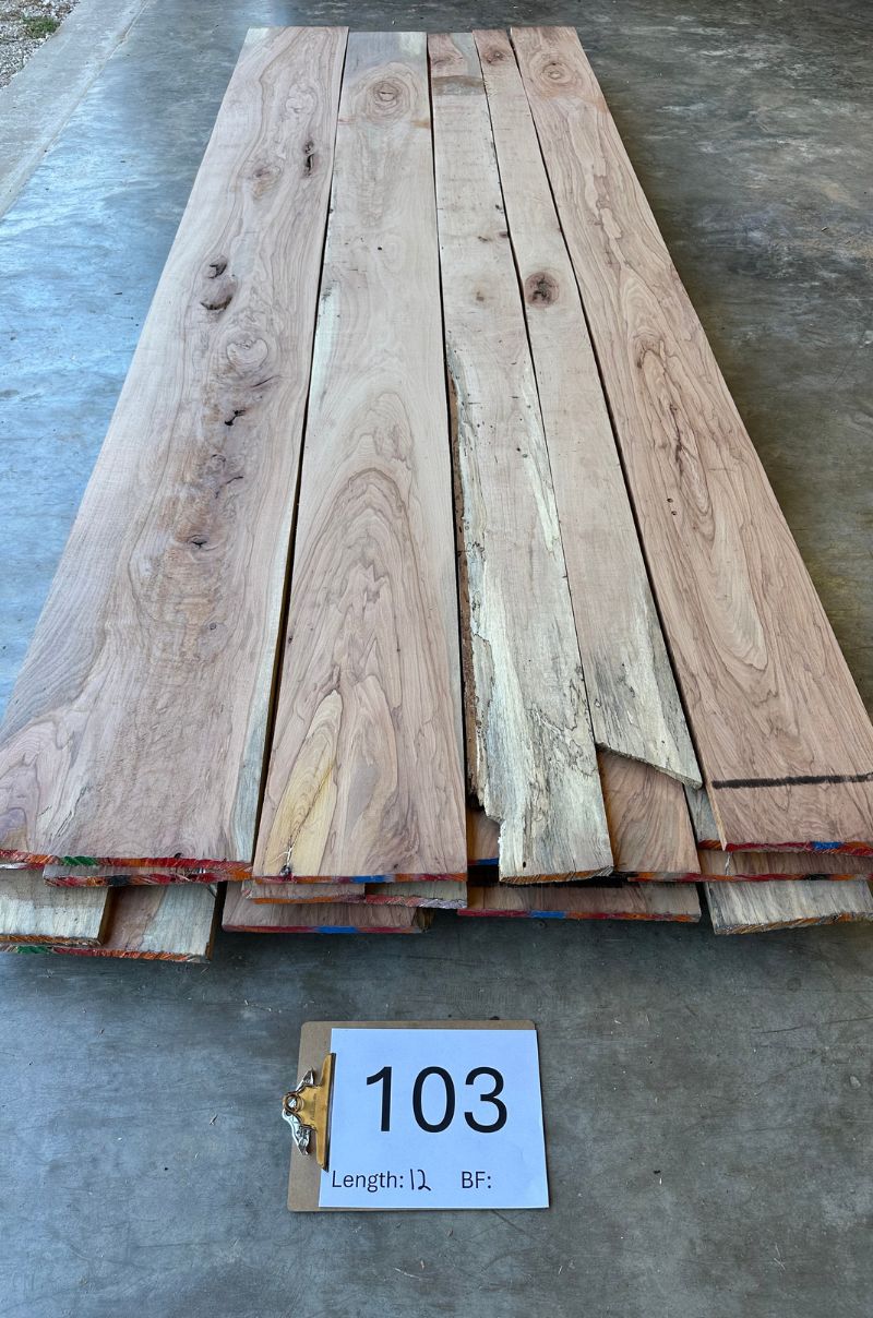 Pecan Whole Log Lumber Pack PE-103 - Layer 4