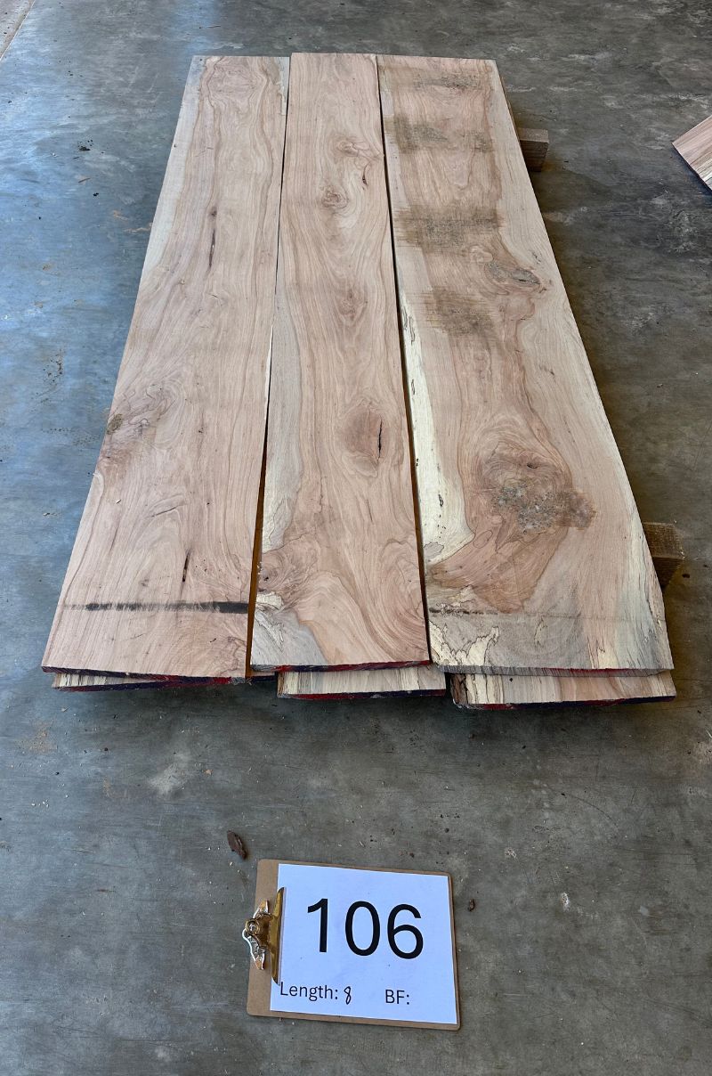 Pecan Whole Log Lumber Pack PE-106 - Layer 2