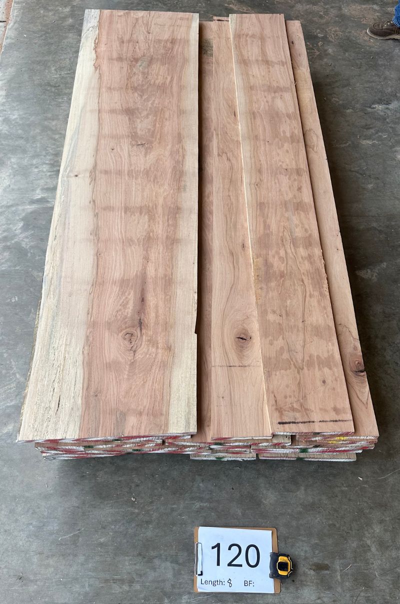 Pecan Whole Log Lumber Pack PE-120 - Layer 10