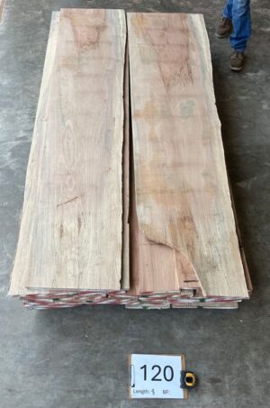 Pecan Whole Log Lumber Pack PE 120