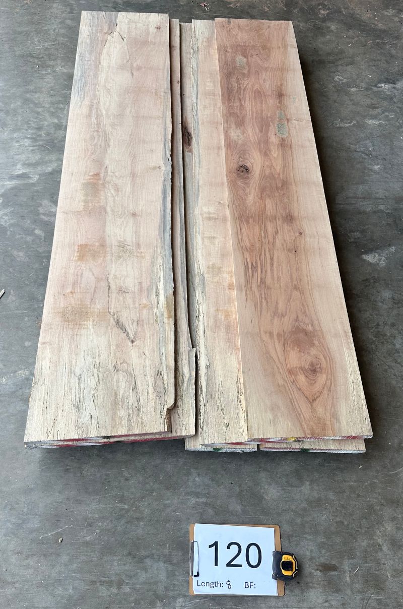 Pecan Whole Log Lumber Pack PE-120 - Layer 3