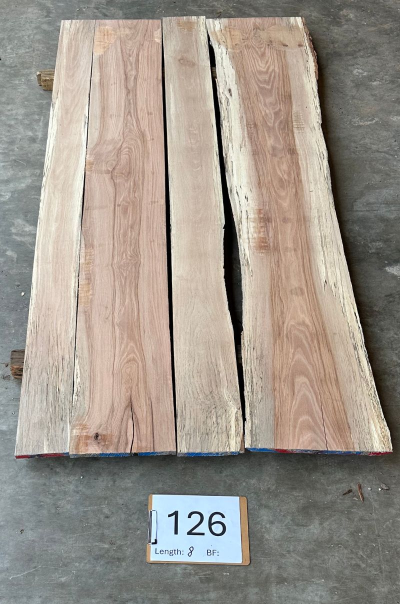 Pecan Whole Log Lumber Pack PE-126 - Layer 1
