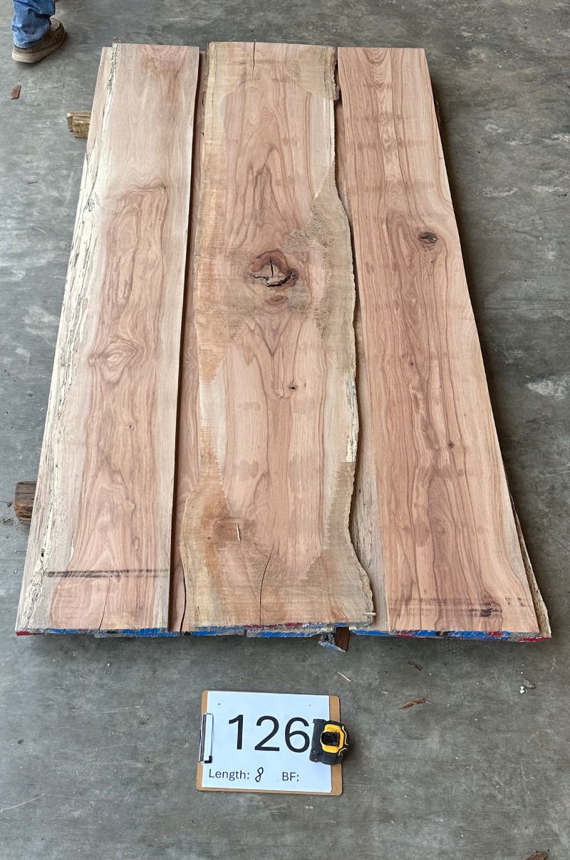 Pecan Whole Log Lumber Pack PE-126 - Layer 2