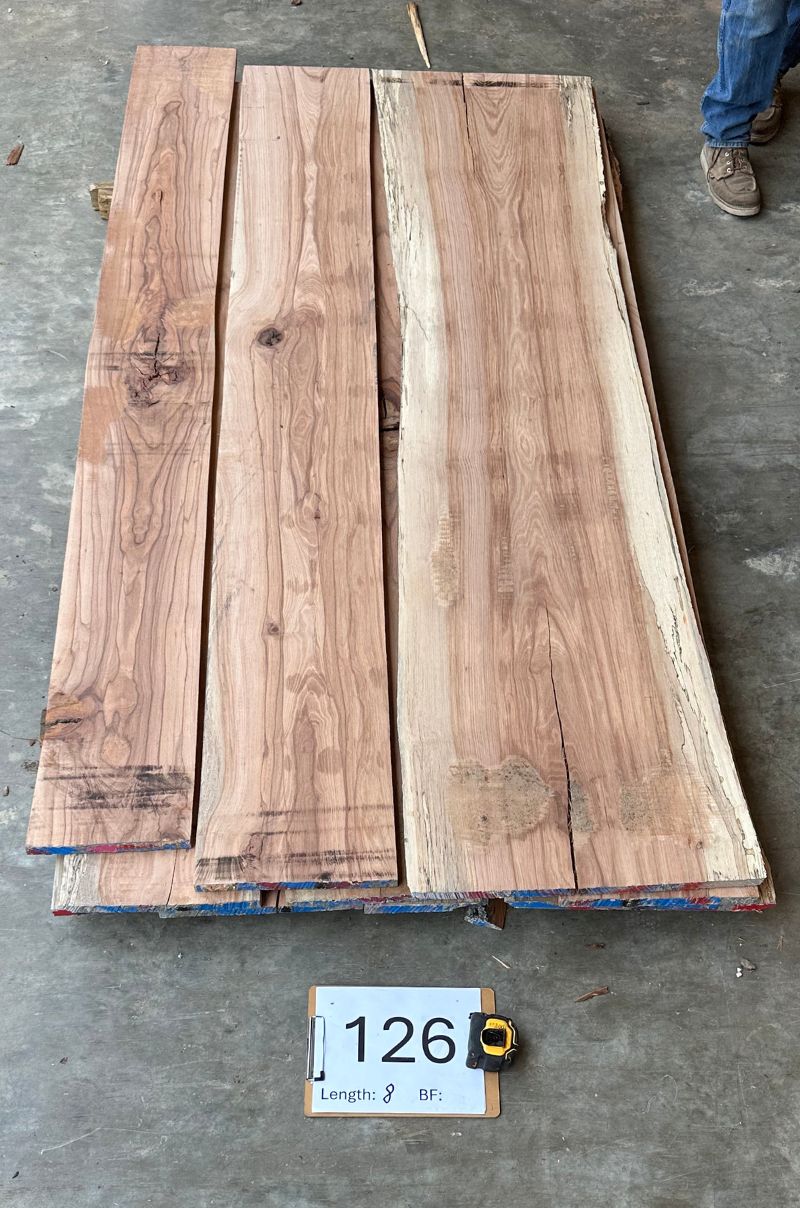 Pecan Whole Log Lumber Pack PE-126 - Layer 3