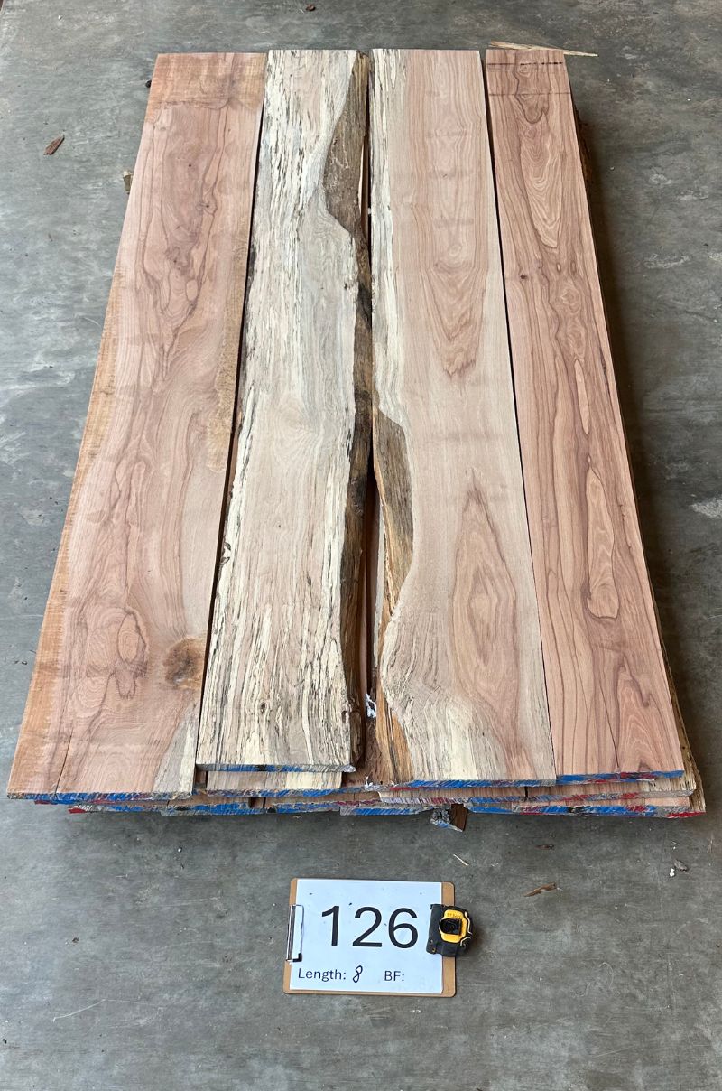Pecan Whole Log Lumber Pack PE-126 - Layer 5