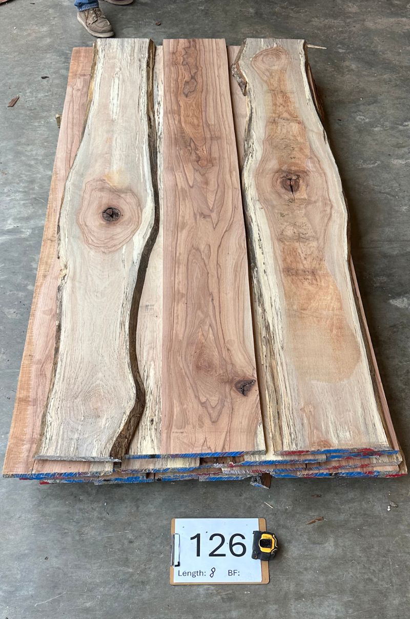 Pecan Whole Log Lumber Pack PE-126 - Layer 6