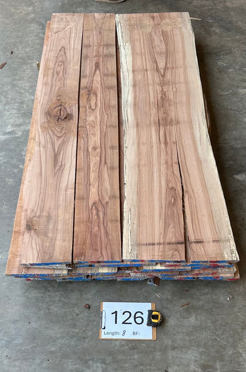 Pecan Whole Log Lumber Pack PE-126 - Layer 7