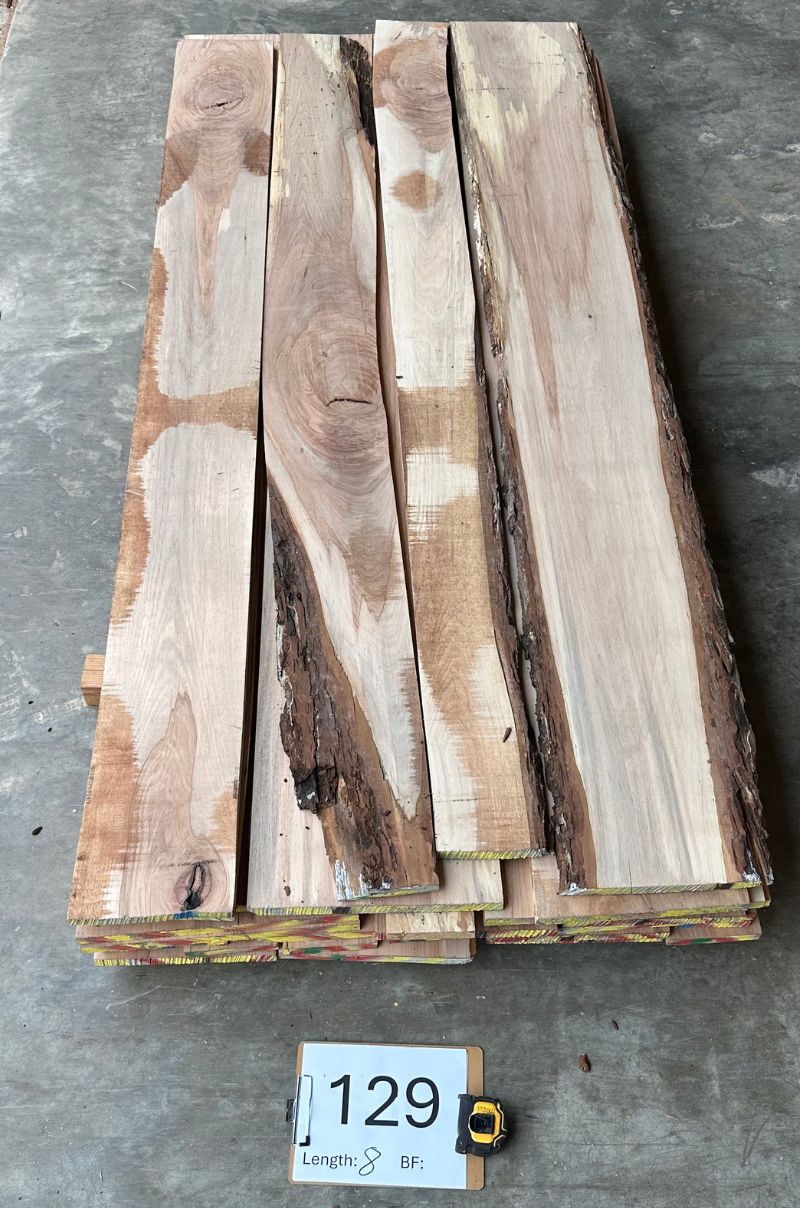 Pecan Whole Log Lumber Pack PE-129 - Layer 8