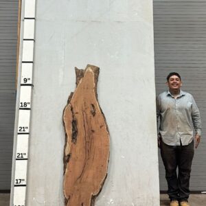 Live Edge Mesquite Wood Slab - Back ME-311-01