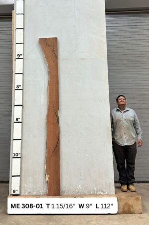 Live Edge Mesquite Wood Slab - Front ME-308-01