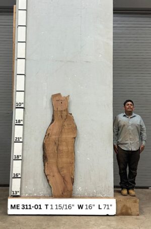 Live Edge Mesquite Wood Slab - Front ME-311-01