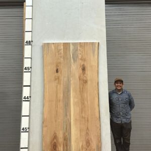 Live Edge Pecan Wood Glue Up - Front PE-013-0102