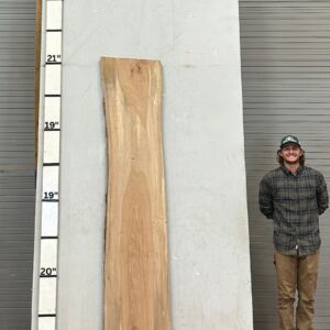 Live Edge Pecan Wood Slab - Front PE-021-01
