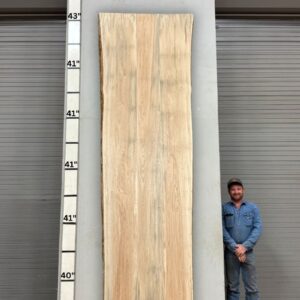 Live Edge Pecan Wood Slab - Front PE 401-01