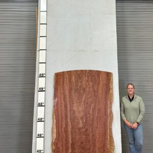 Live Edge Bubinga Wood Slab - Back BU-001-01