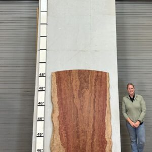 Live Edge Bubinga Wood Slab - Front BU-001-01