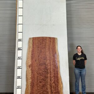 Live Edge Bubinga Wood Slab - Back BU-001-02