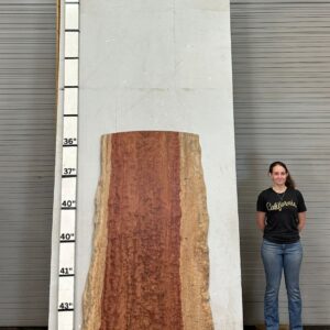Live Edge Bubinga Wood Slab - Front BU-001-02