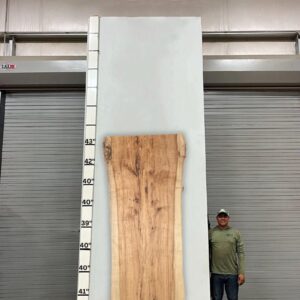 Live Edge Pecan Wood Glue Up - Front PE-013-09-10